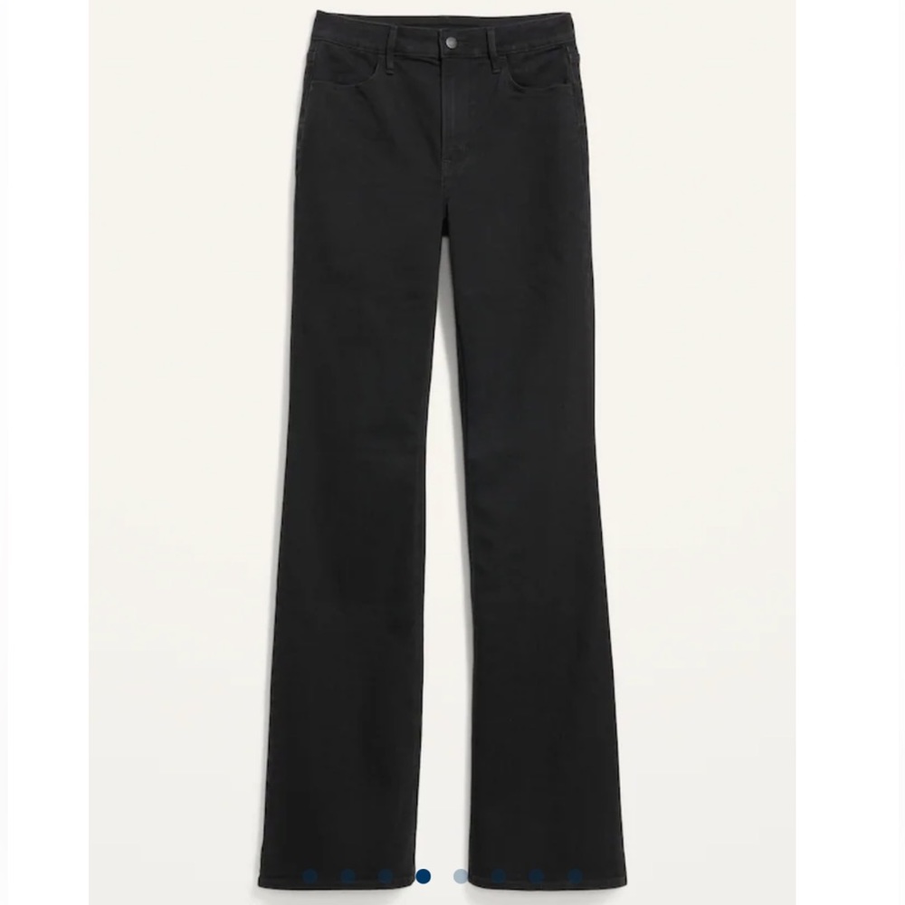 Old Navy Black Flare Denim Jeans
